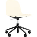 Form Chair Swivel 5W Gas lift - Black Aluminum