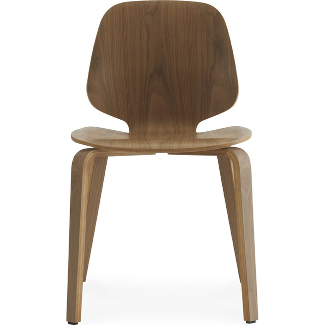 Photo of My Chair Stol - Spisebordsstol - Valnød - H:80 X L:48 X D:50 X Sh:44 Cm