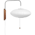 Thumbnail photo of Nelson Saucer Bubble Wall Lamp