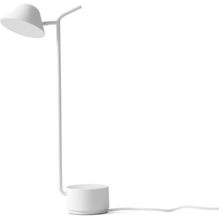 Photo of Peek Table Lamp, White - Desk - Jonas Wagell - White - Metal