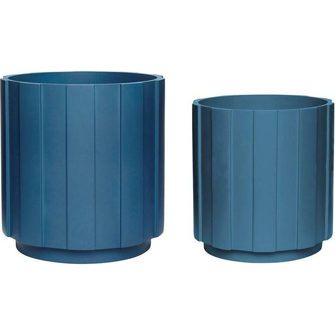Photo of Flower Pot Set Petrol Blue