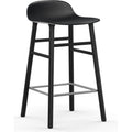 Thumbnail photo of Form Bar Stool 65 Cm Black Oak