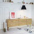 Thumbnail photo of Reflect Sideboard Large, Black - Sideboards - Søren Rose Studio - Black - Wood
