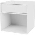 Thumbnail photo of Dream Nightstand, Suspension Rail - New White - Bedside Table - Peter J. Lassen - White - Mdf