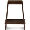 Let Barstool 65 cm Brown Stained Ash - Bar stools & bar stools - Aspect Office - Wood colored - Wood