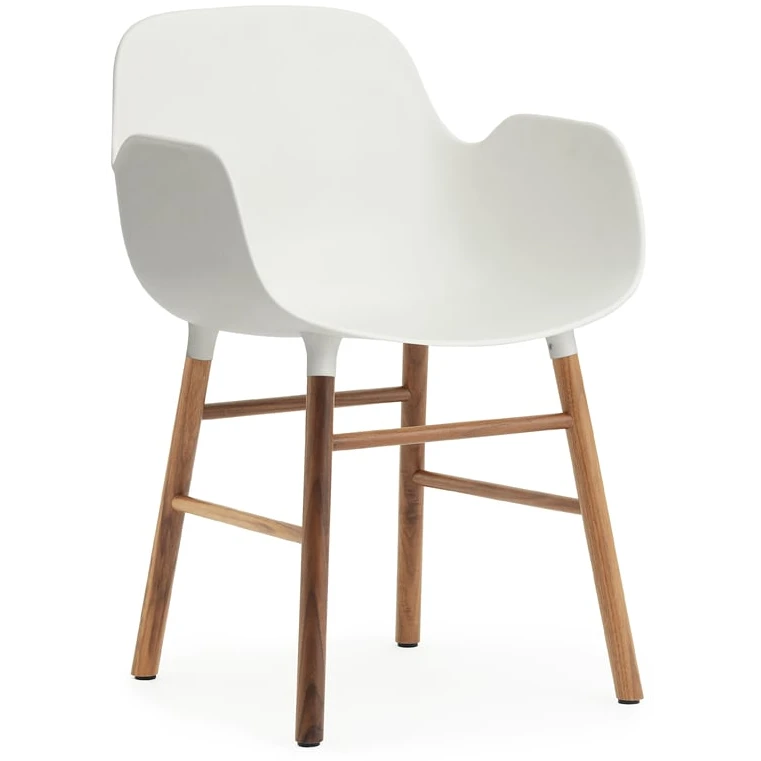 Form Armchair White