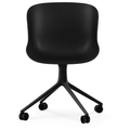 Thumbnail photo of Hyg Chair Swivel 4w - Kontorstol - Sort - Sort Aluminium - H: 84 X L: 54 X D: 53,5 X Sh: 46 Cm
