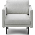 Thumbnail photo of Rar Armchair - Lænestol - Venezia Off-white - W79 X D87 X H81 Cm