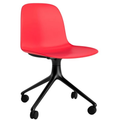 Thumbnail photo of Form Chair Swivel 4W - Black Aluminium