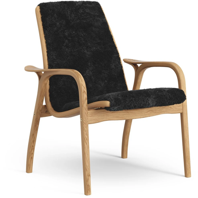 Photo of Laminett Arm Chair Oiled Oak/sheep Skin
