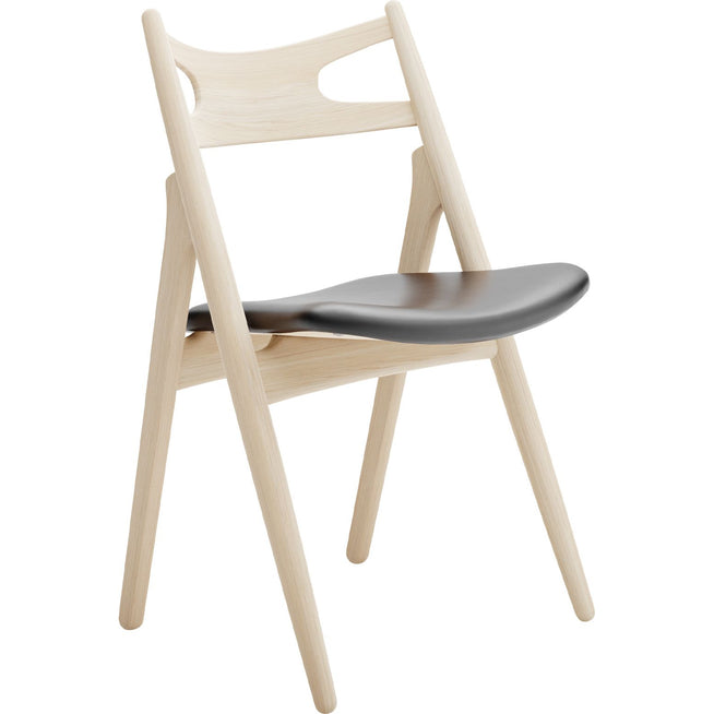 Photo of CH29p Sawbuck Chair - Soaped Oak