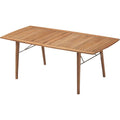 Thumbnail photo of Ballare - Outdoor dining table - Jakob Berg - Brown - Wood