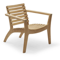 Regatta Lounge Chair - Lounge Chairs - Hans Thyge & Co - Brown - Wood