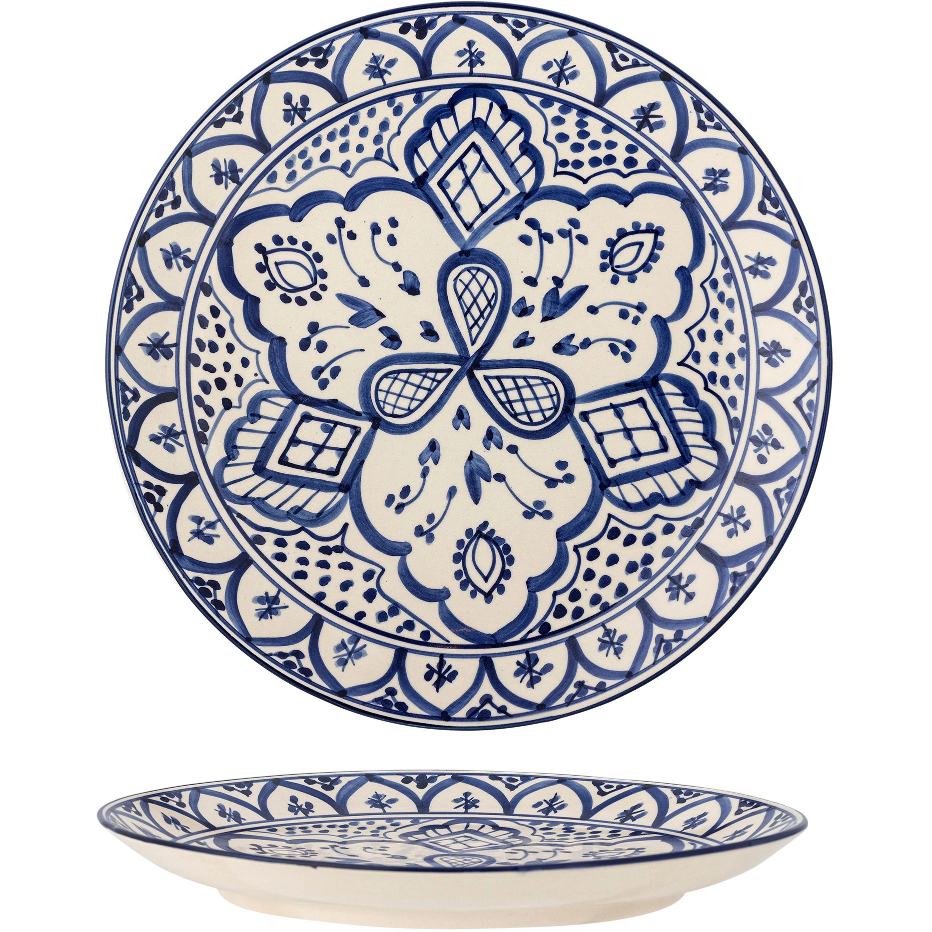 Karlie Plates Blue Set of 6 Pieces