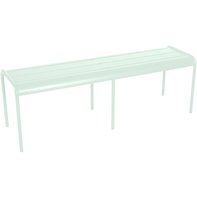 Photo of Luxembourg 3/4 Seater Bench Ice Mint A7 - Garden Benches - Frédéric Sofia - Blue - Metal