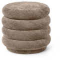 Thumbnail photo of Pouf Round - Puf - Beige - Ø: 47.5 X H: 45 Cm