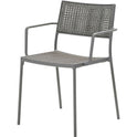 Less Stol M. Armlæn - Havestol - Aluminium/french Weave