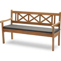 Skagen Bench Cushion, Quickdry Outdoor Foam, Outdoor Textile / Charcoal - Dynor & Kuddar - Skagerak Design Team - Grå