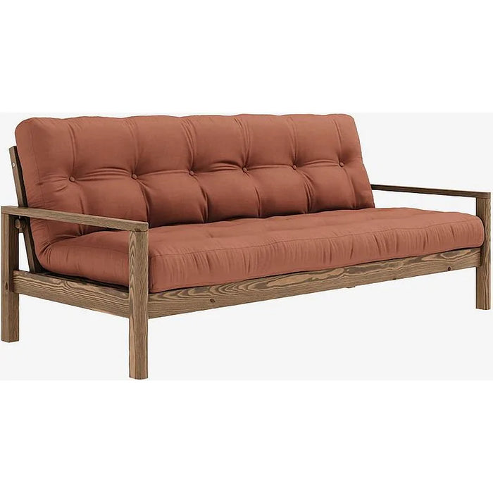 Photo of Knop (saved) Sofa Brun/lerbrun