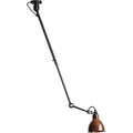 Thumbnail photo of Lampe Gras N° 302 L - Loftslampe - Bl-cop-raw - Adjustable Arm: Min 112 - Max 198 X Rod: 20 Cm