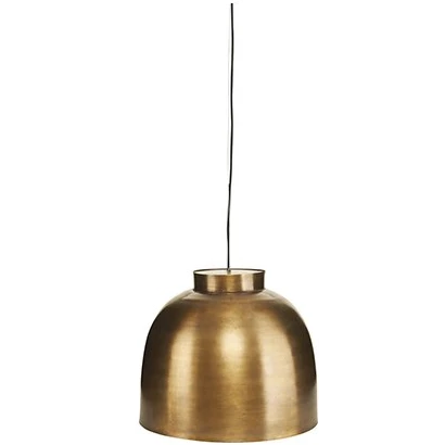 Bowl Brass Hanging Lamp