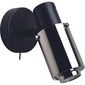 Thumbnail photo of Biny Spot Led Mat Black/Nickel O/Switch