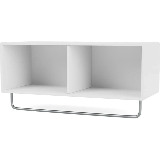 Photo of Coat Shelf With Clothes Rack - New White - Coat Hooks & Hangers
