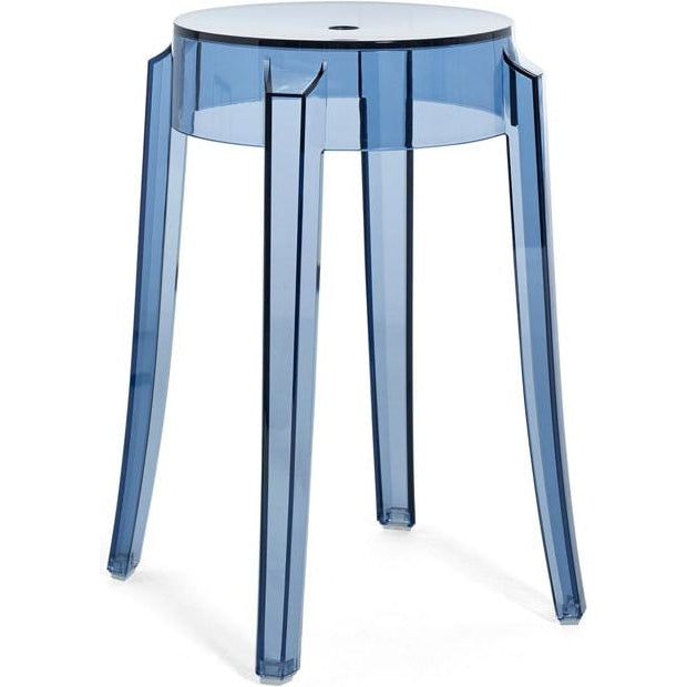 Photo of Charles Ghost Stool 4897 - Crystal - Sittpallar - Philippe Starck - Transparent - Plast