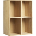 Thumbnail photo of B98 Bookcase 54x72 cm - lacquered oak