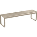 Bellevie Bench Nutmeg - Garden Benches - Pagnon & Pelhaître - Beige - Metal