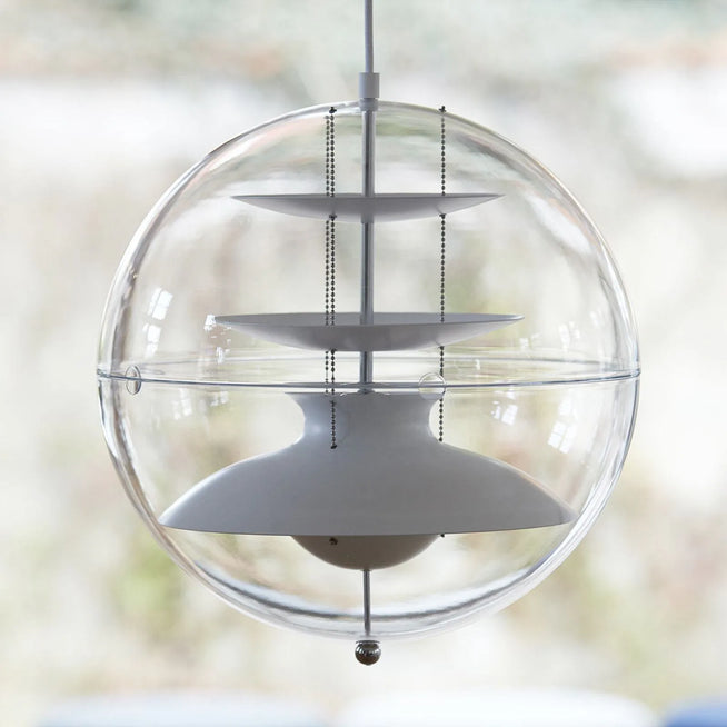 Photo of Panto Pendant Ø40 - Pendellampor - Verner Panton - Vit