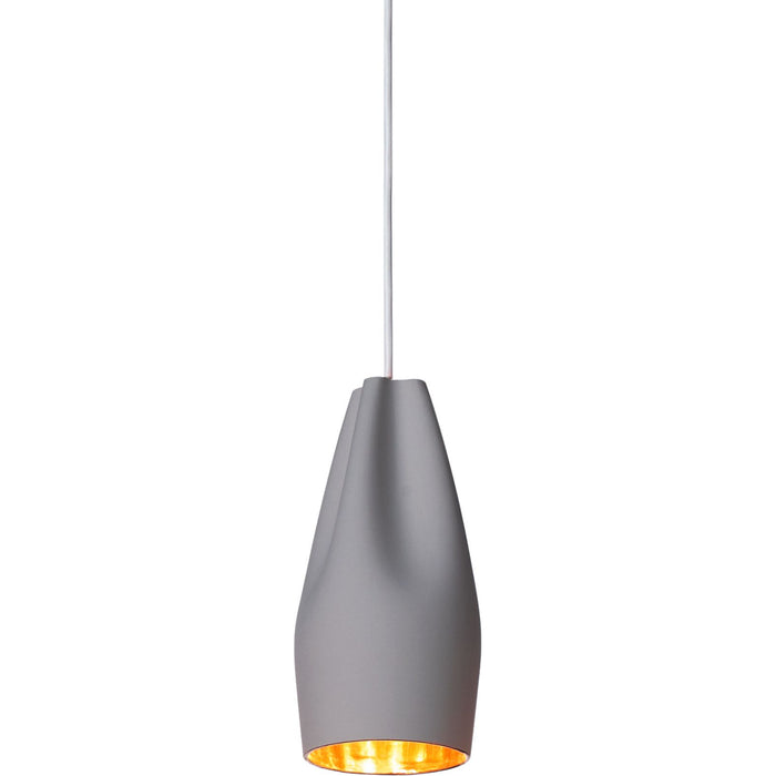 Photo of Pleat Box 13 Led - Grey - Pendant Lamps - Gold
