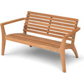 Regatta Lounge Bench - Garden Benches - Hans Thyge & Co - Brown - Wood