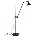 No. 215 Floor Lamp From Lampe Gras (Black Frame 1