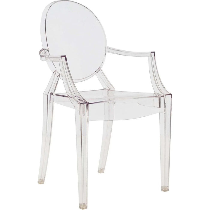 Photo of Louis Ghost Chair - Crystal - Dining Chairs - Transparent - Plastic