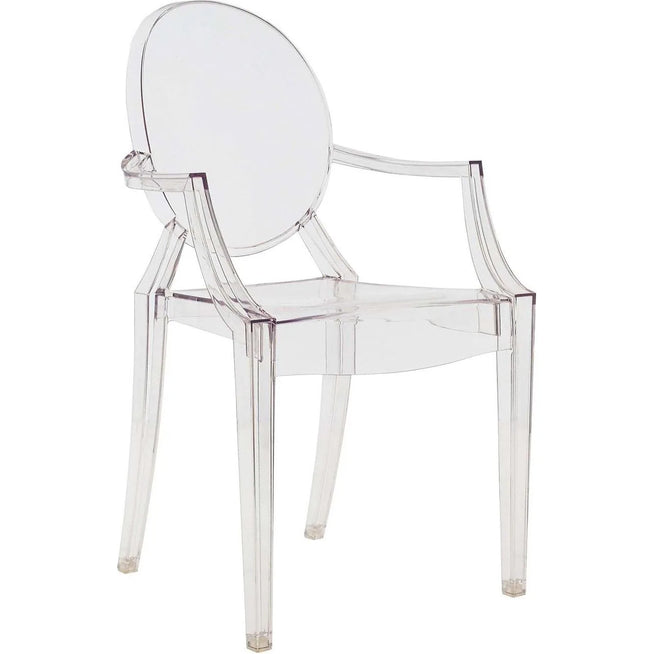 Photo of Louis Ghost Chair - Crystal - Dining Chairs - Transparent - Plastic
