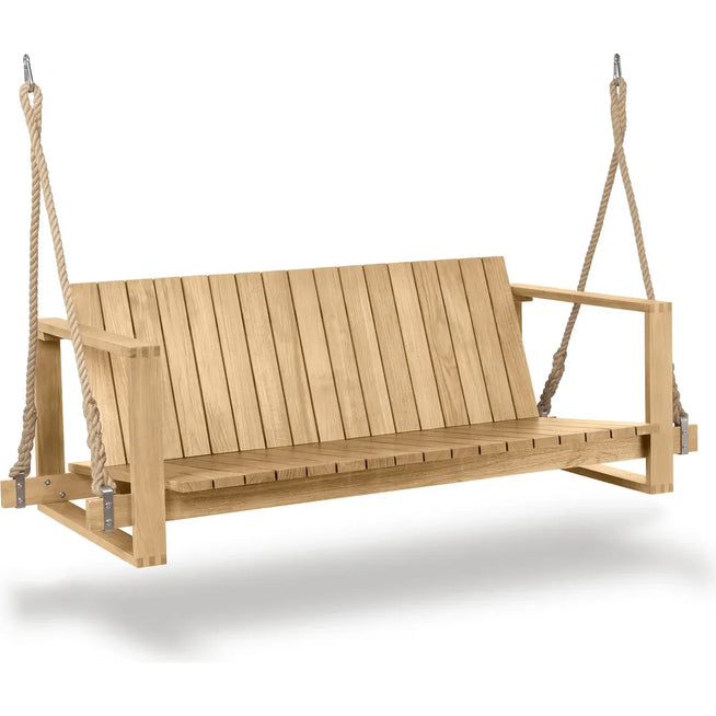 Photo of Carl Hansen - Bk13 Untreated Teak - Outdoor sofas - Bodil Kjær