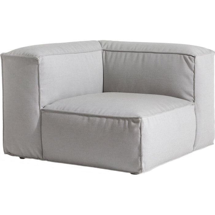 Photo of Asker Sofa Corner Section, Light Grey Sunbrella Sling - Utomhussoffor - Martin Dos Santos
