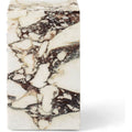 Plinth Tall Calacatta Viola Marble - Småbord & Sidobord - Norm Architects - Rosa - Sten