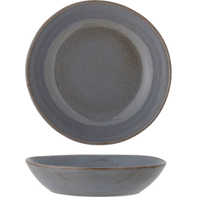 Photo of Sandrine Deep Plates Grey Set of 6 Pieces