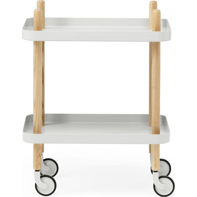 Photo of Block Table Light Grey