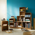 Thumbnail photo of B98 Bookcase 54x72 cm - lacquered oak