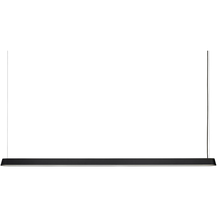 Photo of Linear Pendant Lamp / 169,2 cm Black - Pendant Lamps - Thomas Bentzen - Black