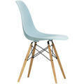 Eames Plastic Chair Dsw - 23 Ice Grey - Ash Honey Tone - Matstolar - Charles & Ray Eames - Grå - Metall/trä/plast