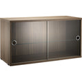 Thumbnail photo of String Cabinet/Display Case Walnut - Wall Shelves - Nils Strinning - Wood - Glass/Wood