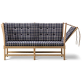 Thumbnail photo of Tremmesofaen 1789 By Børge Mogensen - 2 Personers Sofa - Cotil 53932 - W160/197 X D76,5 X H86 X Sh40 Cm 1