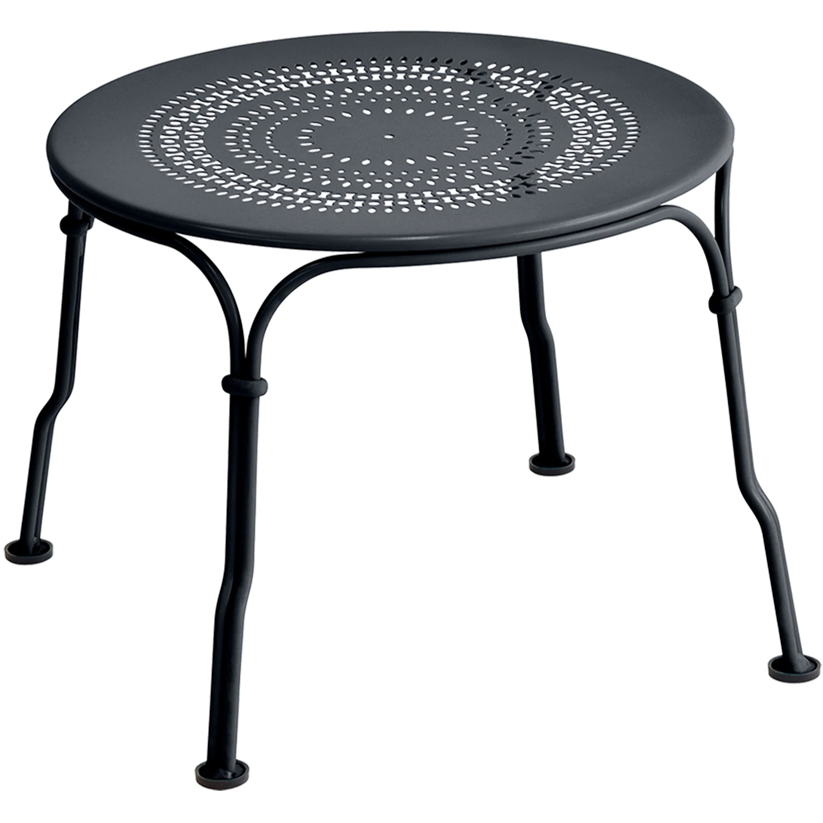 1900 Low Table, Anthracite - Small Tables & Side Tables Outdoor - Grey - Metal