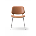 Søborg 3062 Metal Base Chair - Front Upholstered