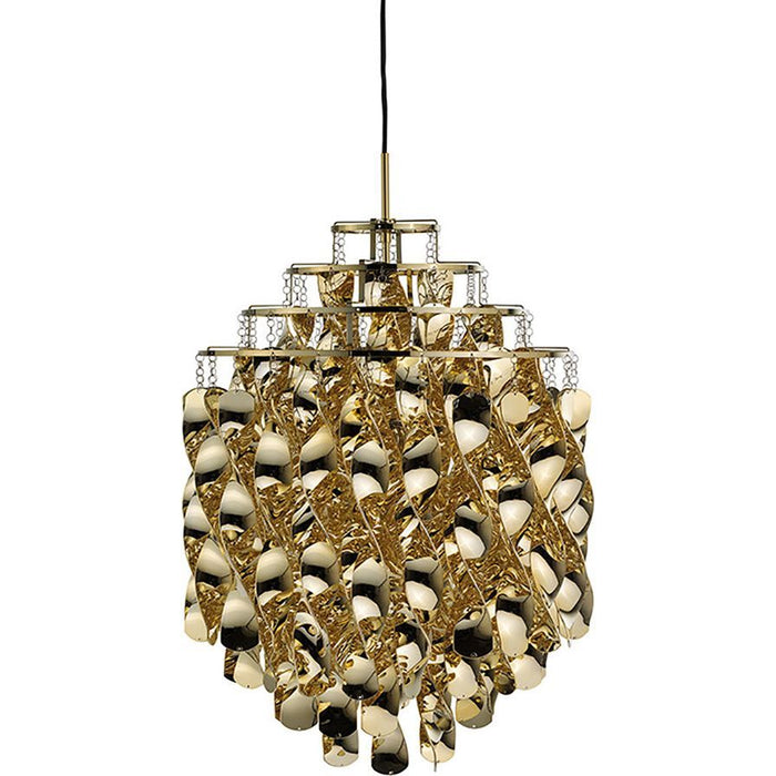 Photo of Spiral Sp01 Pendant Gold - Pendellampor - Verner Panton - Guld