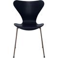Thumbnail photo of 3107 Seven, coloured box, Venetian Red, Underframe Brown Bronze - Dining chairs - Arne Jacobsen - Red - Metal/wood